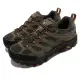 Merrell 登山鞋 Moab 3 GTX 男鞋 寬楦 綠 黑 防水 ML035801W