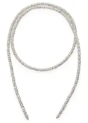 Pearl Octopuss.y Skinny Serpent Silver-plated Necklace ONE SIZE