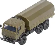 Russia Armored Truck 1/72 Scale Building Model Crafts Cargo Truck Puzzle for Children Display Education Toy Kids Table Scene