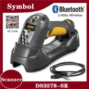 Symbol DS3578-SR Bluetooth Wireless 1D/2D Barcode Scanner w Cradle & USB Cable