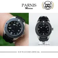 在飛比找蝦皮購物優惠-正品原裝 PARNIS 深潛艦機械錶 單向可動式潛水圈 手錶