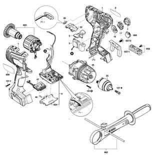 BOSCH 博世 GSB 18V-150 C 原廠零件 DIY維修 材料 震動電鑽 電動起子機 配件 150C