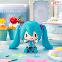 在飛比找蝦皮商城優惠-SEGA 初音未來 ふわぷち Q版掌上坐姿公仔 初音 MIK