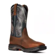 Ariat WorkHog XT Cottonwood Work Boot Mens US 7 EE Wide Brown Leather NEW ☑️