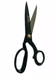8" Black HEAVY DUTY CARPET FABRIC LEATHER UPHOLSTERY TAILOR SCISSORS SHEARS