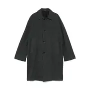 [Tagliatore] Tagliatore Single-breasted Coat 48 IT GREY