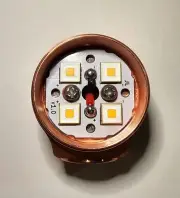 EMISAR D4K COPPER QUAD 5050SMD SFT40 CUSTOM HIGH POWER LED FLASHLIGHT