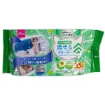 【JPGO】特價-日本進口 大創 寵物專用 可沖馬桶 周邊清潔濕紙巾 35枚入~薄荷香