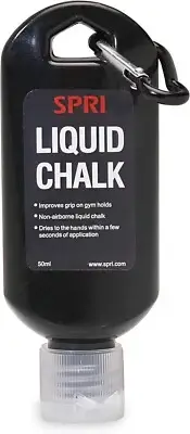 SPRI Liquid Chalk 50ml Bottle - Works as Gym Chalk, Lifting Chalk, Rock Climbing