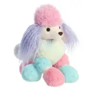 Aurora - Medium Multicolor Luxe Boutique - 15" Sophie Poodle - Stuffed Animal
