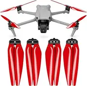 Master Airscrew Stealth Propellers for DJI Air 3 & Air 3S - Red, 4 pcs