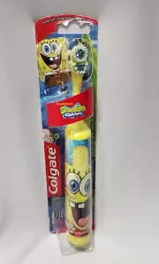 Colgate Kids Power Battery SpongeBob Toothbrush Extra Soft Bristle Blue NOVELTY