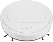 Cabilock Smart Robot Cleaner USB Floor Mopping Machine Efficient Home Robot Vacuum for Debris Present for All Ages White