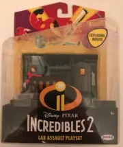 NIP NEW Disney Pixar The Incredibles 2 Elastigirl Lab Assault Playset