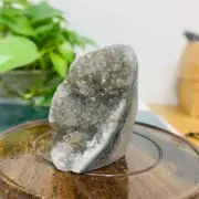 156g Natural Amethyst Geode Mineral Specimen Crystal Quartz Energy Decoration