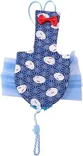 GALPADA Bird Diaper Flight Suit for Pet Birds Reusable Nappy with Bowknot Decor Parrot Clothes Easy Apparel for Budgies Cockatiels More