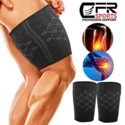 Thigh Brace Support Quadriceps Support Thigh Wraps Hamstring Compression Sleeve
