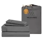 Extra Deep Pocket King Sheets Set Rayon Derived from Bamboo Fit 18-24 Inch Ma...