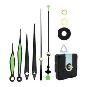 Clock Movement Kits Non Ticking Replacement W/ 2 Pairs Hands Parts Accessories