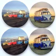 Country Kitchen Ceramic Coasters 3 Kombies Set of 4 Nbt203