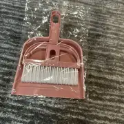 Mini Hand Broom And Dustpan Set Small Dust Pans With Brush Set Cleaning Pink New