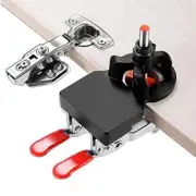35mm Concealed Door Hinge Jig Double Jig Cabinet Hinge Pocket Hole Jig Set Al...