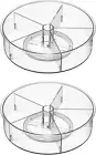 round Lazy Susan Rotating Turntable Storage Container Rotating Organizer Spinnin