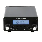 FM Transmitter Church 0.5W Mini Radio Stereo Station Black w/ Antenna CZE05B NEW