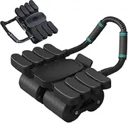 Abs Roller - Ab Workout Equipment Auxiliary Device | Gym Core Working out Sliders with Automatic Rebound for Home, Dorm, Apartment