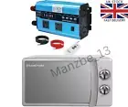 17 Litre 700 W Microwave & 2000W Inverter 12V to 240V AC Pure Sine Wave Caravan