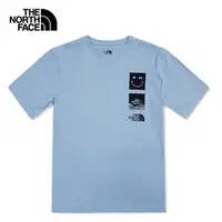在飛比找momo購物網優惠-【The North Face】TNF 短袖上衣 休閒 U 