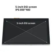 5.0 inch MIPI LCD Display DSI Capacitive Touch Screen 800x480 For Raspberry Pi