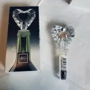 Venus Heart Mikasa Austrian Lead Crystal Wine Bottle Stopper NIB