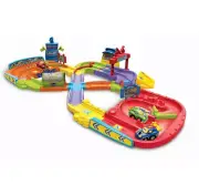 VTech Toot-Toot Drivers Super Circuit RC Raceway includes Remote control and car