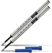 Cross Selectip Gel Rollingball Pen Refill, Blue, 2 Per Card (8521-2) 2 Count (Pack of 1)