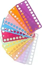 10Pcs Cross Stitch Thread Organizer Durable Plastic Embroidery Floss Holder for Needlework Craft Projects Convenient Tool for Stitching and Thread Sorting