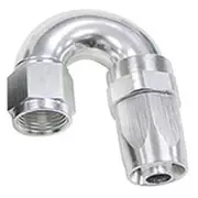 Aeroflow 150 Series Taper Full Flow Swivel 180° Hose End -12AN, AF159-12S