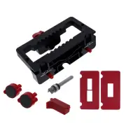 Self Clamping Door Hinge Jig for Mortises 2.5”-4.5” with Latch Templates