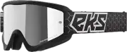 Flat Out Mirror Goggle Black/White Silver Mirror
