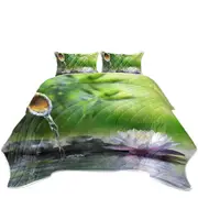 Relaxing Water Lily Tickle Coverlet