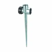 Set of 10 Economy Zinc Tandem Spike Bases for Sprinkler Heads Outdoor Use