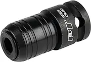 Performance Tool W9039 Heavy-Duty Chrome Molybdenum Steel 3/8-Inch Square Drive to 1/4-Inch Hex Bit Adapter with Quick Change Collar for Impact Tools
