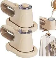 2025 New Vacuum Steamer For Clothes, 1000w Vacuum Steamer For Clothing Portable, Handheld Travel for Clothes, For Travel And Car Interior Care(2pcs)
