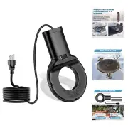 250W Utility De-Icer Submergible Cast Aluminum Chicken Water Heater for Lives...