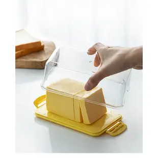 【日本霜山】起士/奶油切割保鮮盒(附刻度)