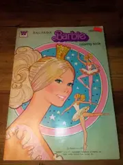Barbie Ballerina Coloring Book Mattel, 1977 A Whitman Book 1653-69¢