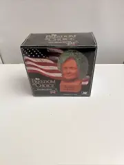 Chia Freedom Of Choice Hillary Clinton Pottery Planter New/Unopened Package