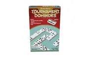 Family Classics Tournament Dominoes - Double Six Crystalline Tiles in Storage Case by Pressman , 5"