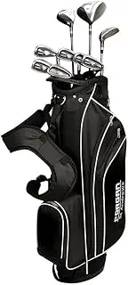 [Forgan] of St Andrews F100-1 Inch Golf Clubs Set with Bag, Graphite/Steel, Regular, Mens Right Hand