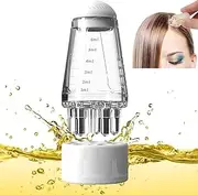 Gopinath Autolink 6ML Hair Oil applicator, Scalp Applicator Comb, Ball Root Comb applicator Bottle Anti Hair Loss Lotion Dispenser